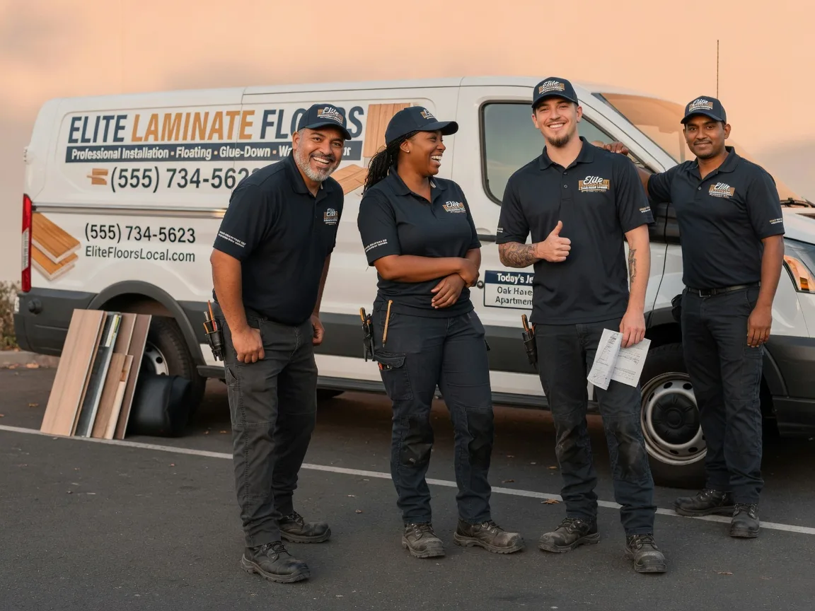 Laminate flooring installation company in Wister, OK